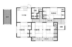 小林市 細野(小林駅 ) | 平屋建 4DK | 250万