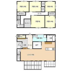 小林市 真方(小林駅 ) |  2階建 5LDK | 3,100万