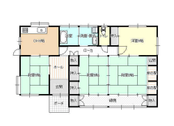西諸県郡高原町 大字蒲牟田(高原駅 ) | 平屋建 4DK | 1,280万