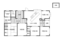 小林市 細野(小林駅 ) | 平屋建 5SLK | 1,500万