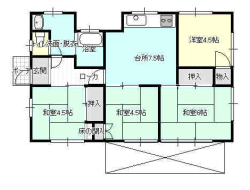 小林市 堤(小林駅 ) | 平屋建  4DK | 350万