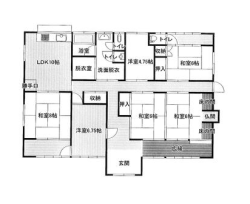 小林市 真方 (小林駅) | 平屋建６DK | 1,500万