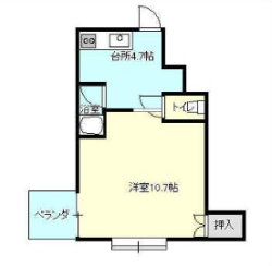 パールハイツ502| 1DK | 3.2万|小林市 細野 (小林駅 ) パールハイツ502| 1DK | 3.2万|小林市 細野 (小林駅 )